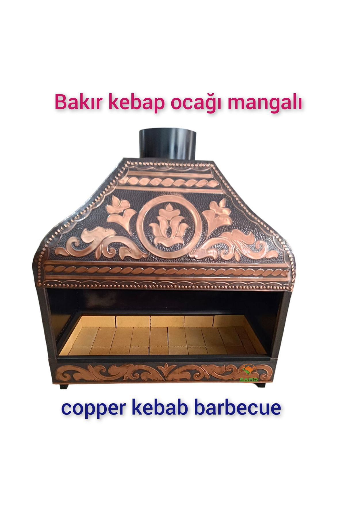 Safir Çay Kazanlari Bakir Ocakbaşi Kapali Kasa Ocakbaşi  Mangalbaşi Bakir Köfte Ocaği