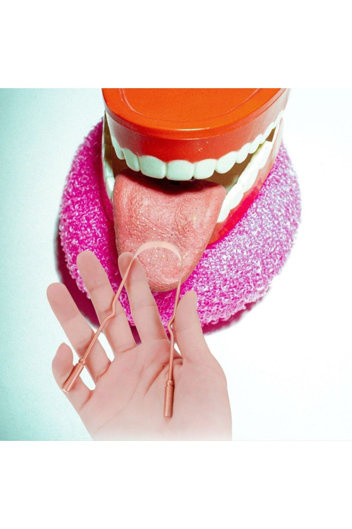 Guwwen Bakir Oil Pulling Yağ Çekme Dil Plak Temizleme Aleti Dil Firçasi