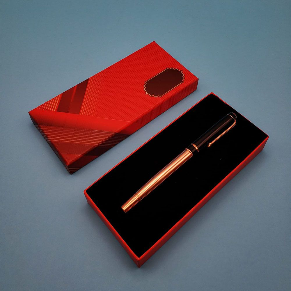 Bakır Roller Kalem Kutulu Bakır Roller Kalem Kutulu