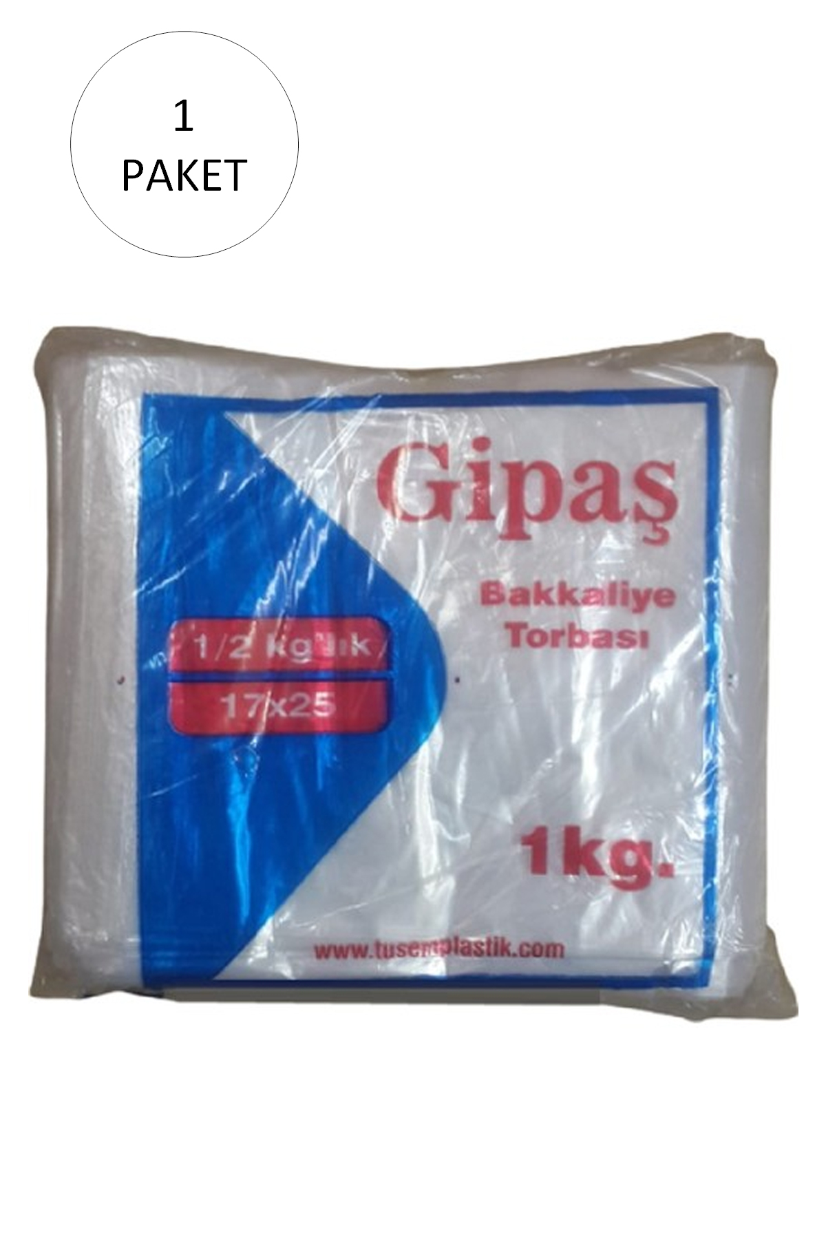 Just Cheap Store Bakkaliye Naylon Torba 1'Kg Lik 20X30 Cm 1 Paket (Takriben 360 Ad