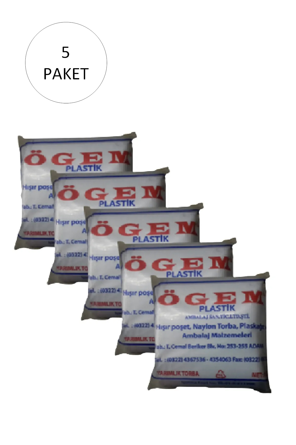 Just Cheap Store Bakkaliye Naylon Torba Yarimlik 14X27 Cm 1 Kg 5 Paket (Takriben 1