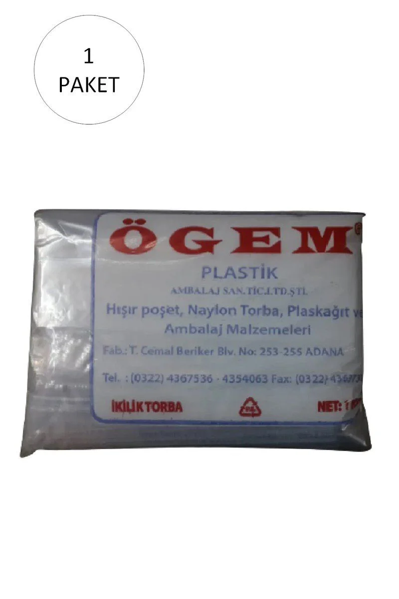 Bakkaliye Naylon Torba İkilik 22x36 cm – 1kg Pirinç ve Bakliyat Poşeti (195 Adet) Fiyatı, Yorumları ve Özellikleri