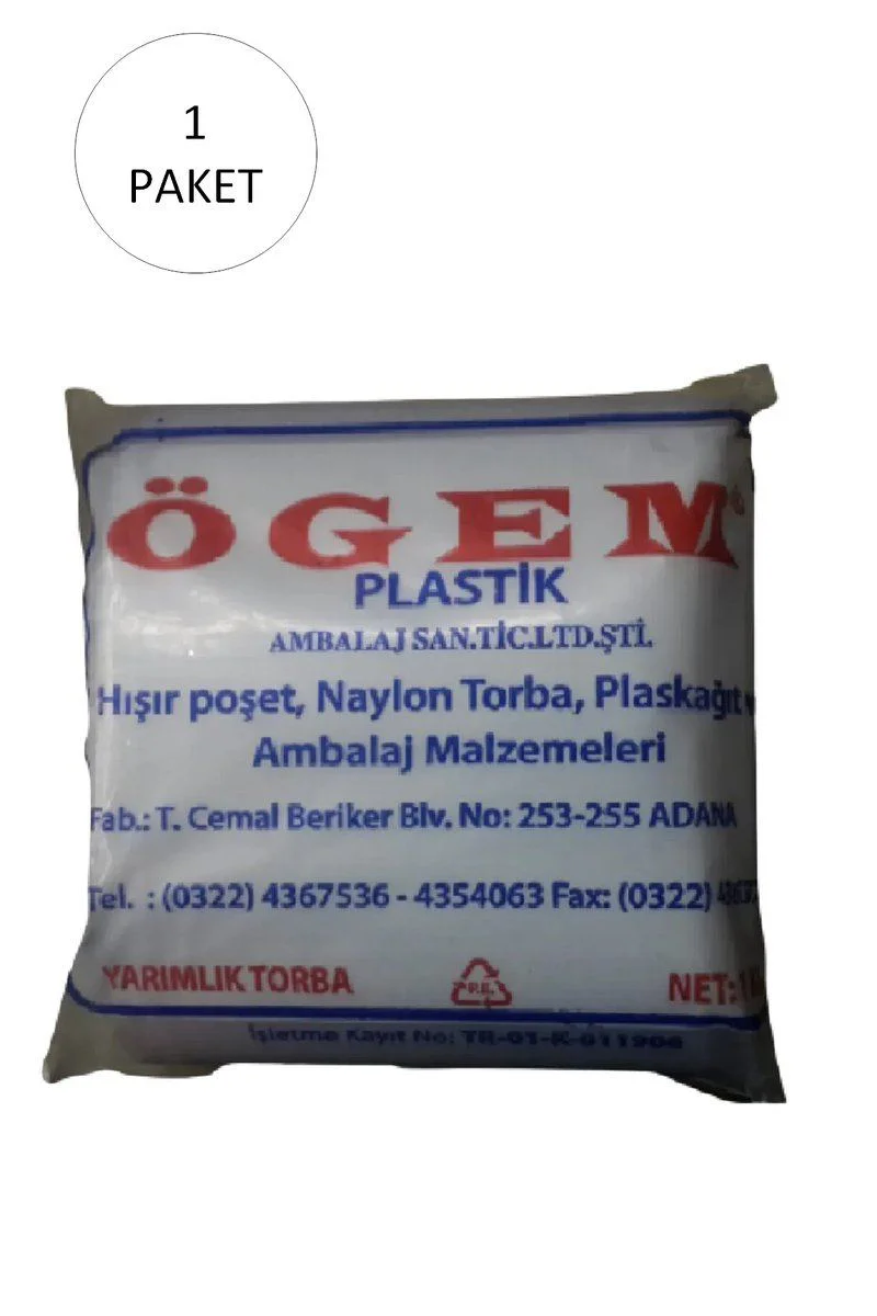 Bakkaliye Naylon Torba Yarımlık 14x27 cm – 360 Adet Paket | Bakliyat ve Şarküteri Poşeti Fiyatı, Yorumları ve Özellikleri