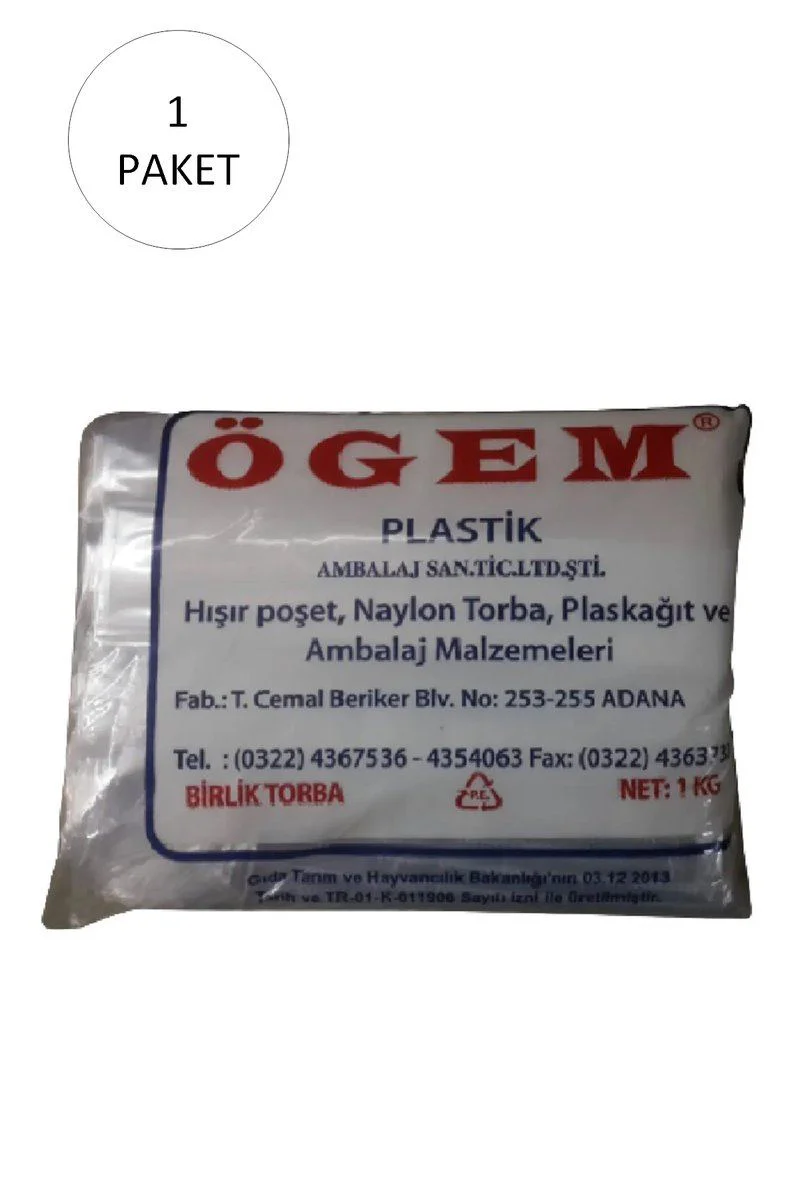 Bakkaliye Naylon Torba 20x30 cm 1 kg (230 Adet) - Şarküteri ve Dondurma Poşeti Fiyatı, Yorumları ve Özellikleri