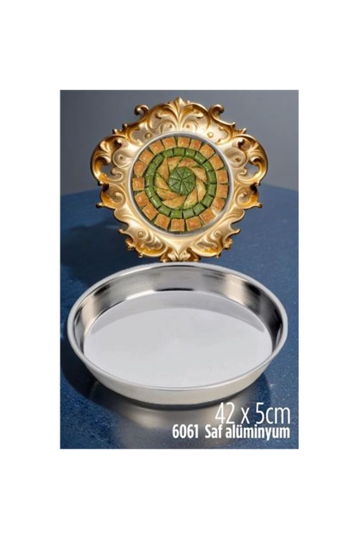 Baklava Tepsisi Alüminyum 42x5 cm