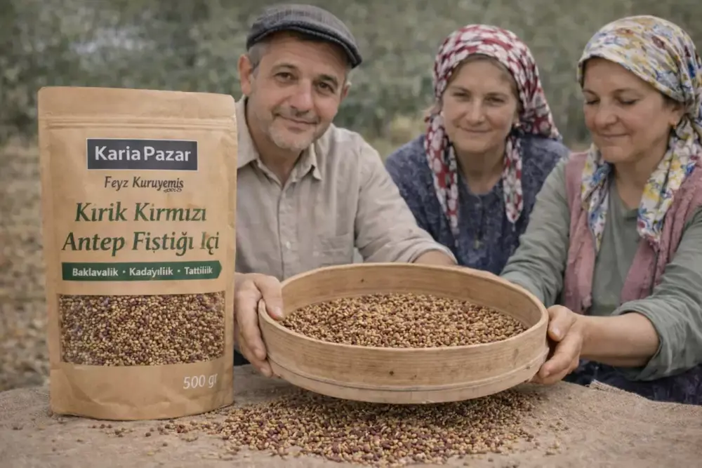 Baklavalık Kırık Kırmızı Antep Fıstığı İçi 100 Gr Tatlılık