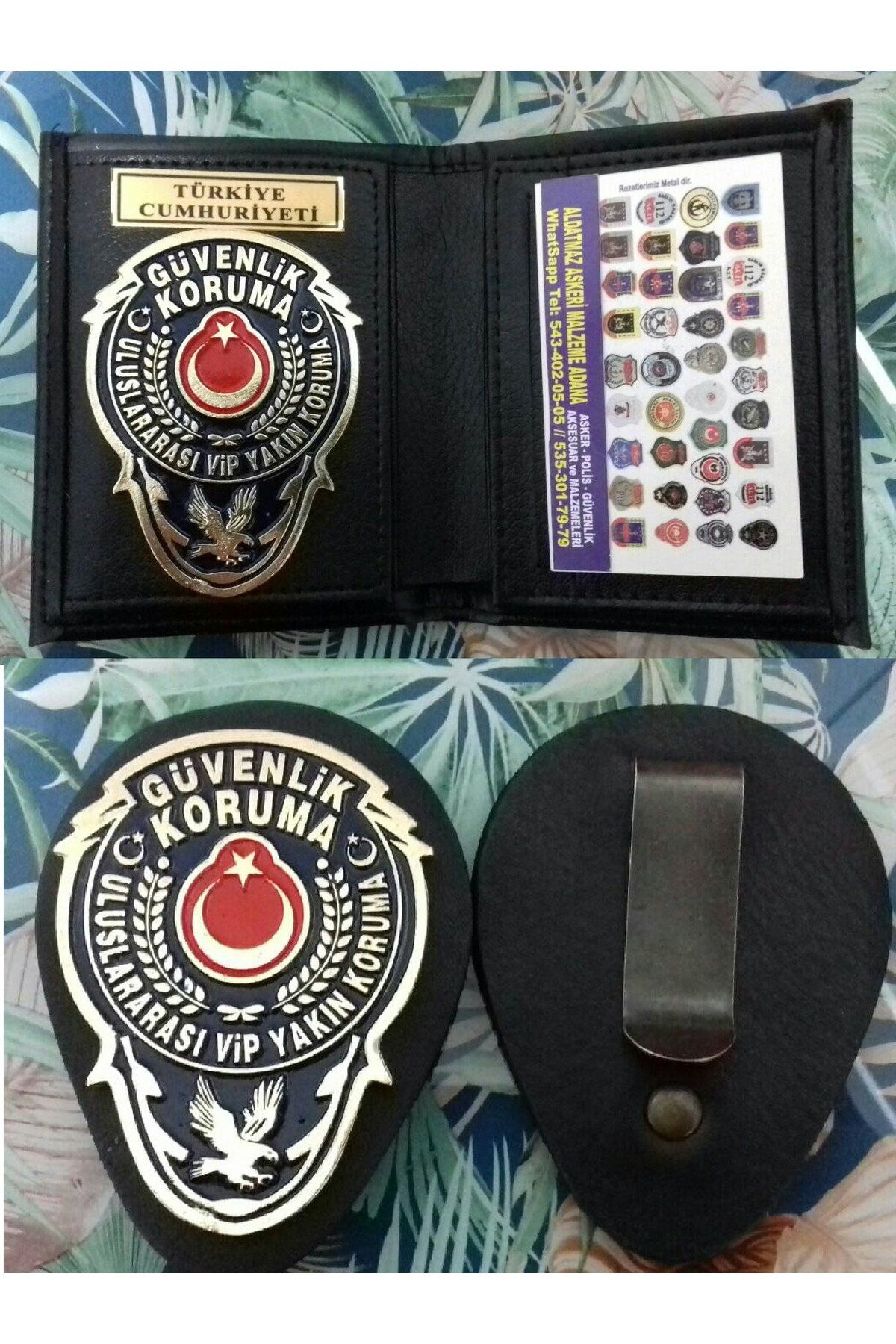 Aldatmaz Askeri Malzeme Bakmadan Geçme.Yakin Koruma Rozetli Cüzdani V Kemer Rozeti Satina