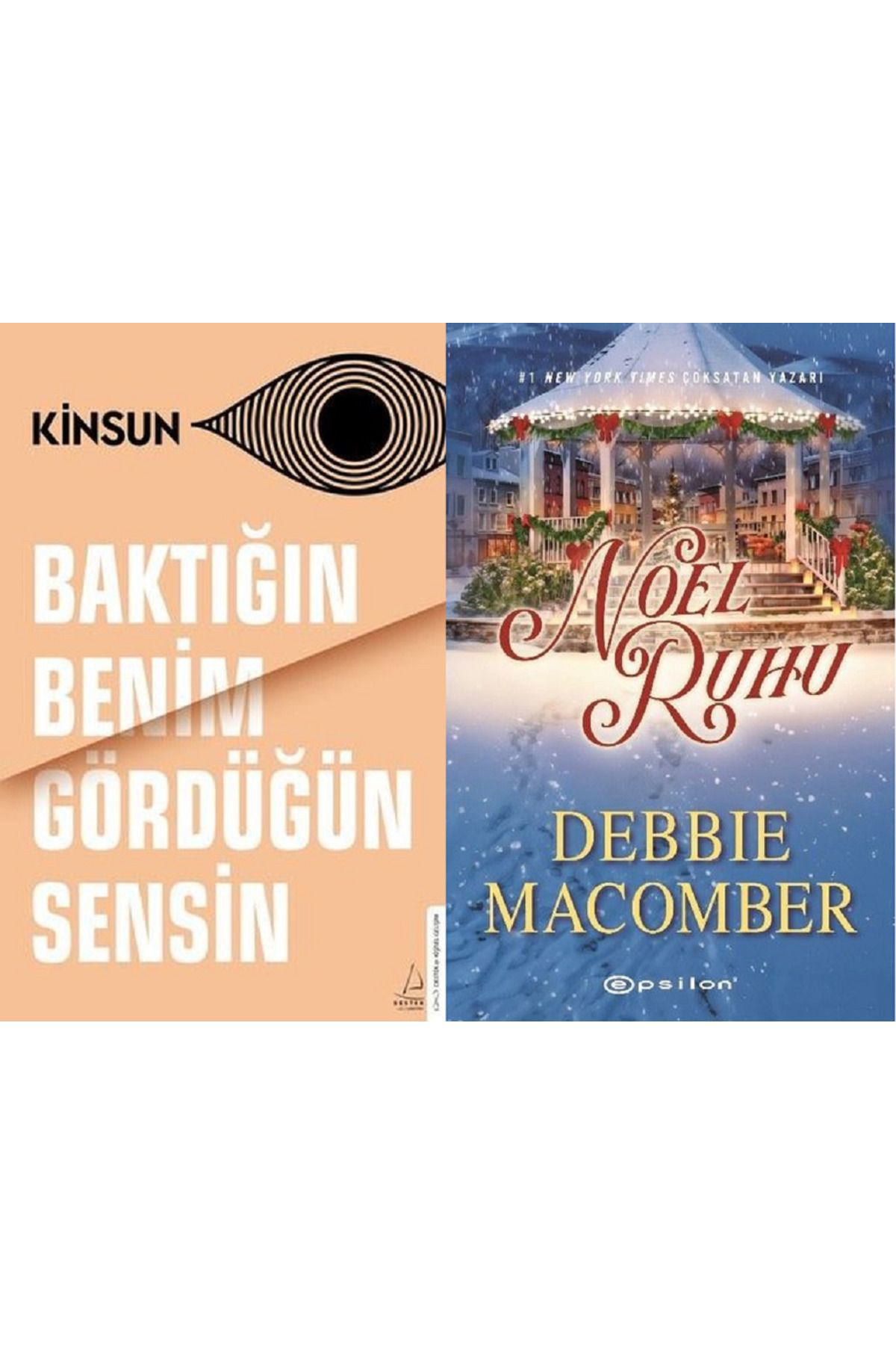 Baktığın Benim Gördüğün Sensin + Noel Ruhu 2 Kitap Set