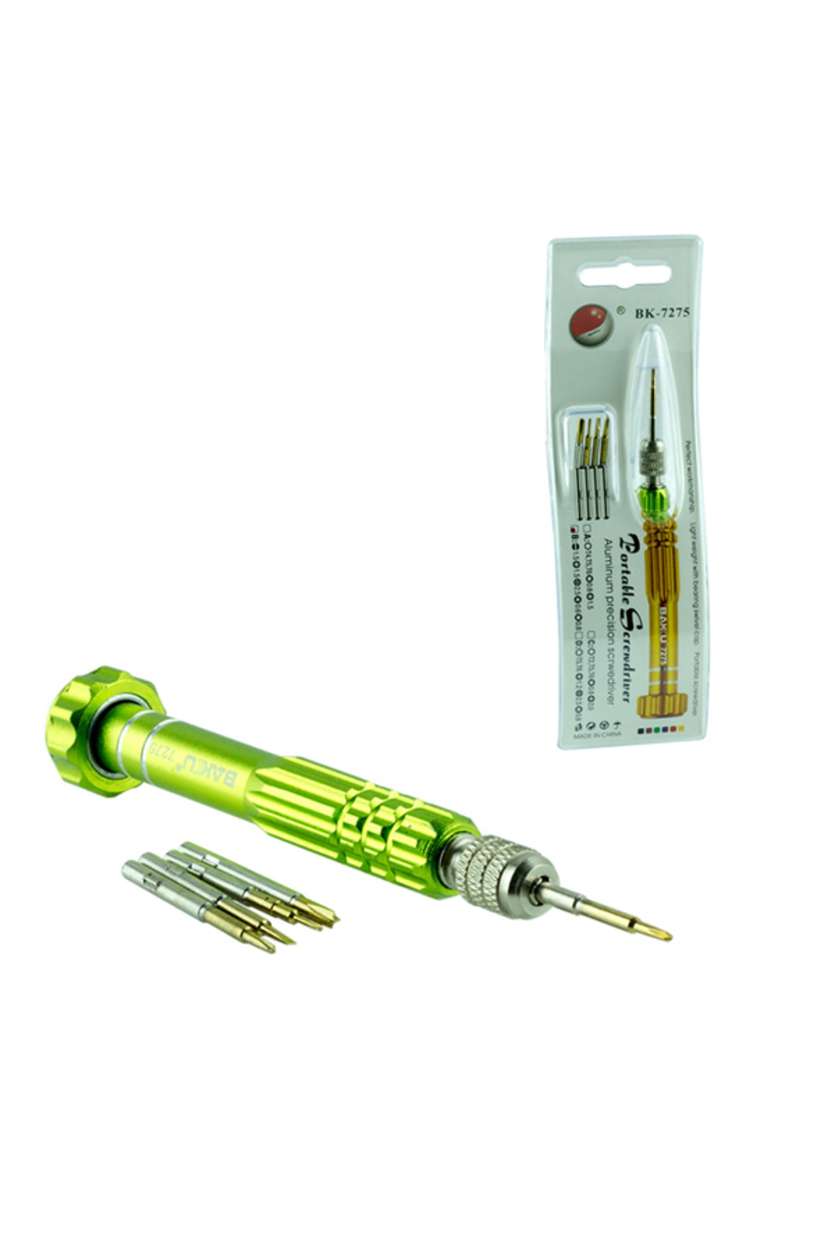 Baku Bk-7275 Hassas Tornavida Seti 5 Uçlu