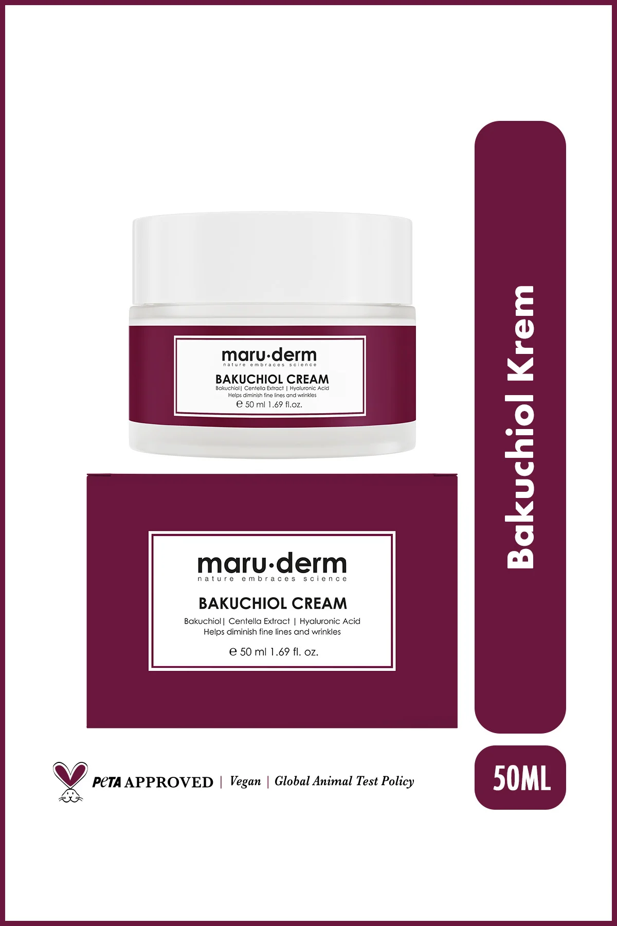 Bakuchiol Anti Aging Yüz Kremi – Retinol Alternatifi Nemlendirici Bakuchiol Anti Aging Yüz Kremi – Retinol Alternatifi Nemlendirici