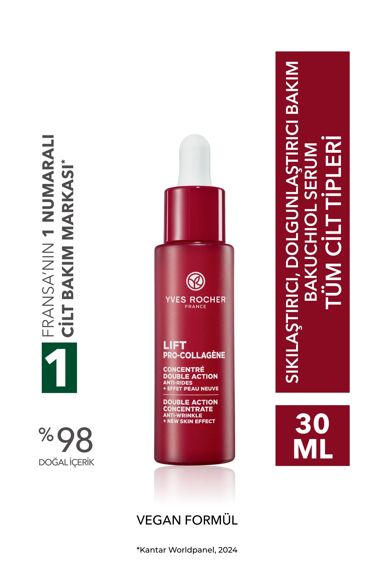 Bakuchiol (Bitkisel Retinol)Serum-Sıkılaştırıcı,Dolgunlaştırıcı B