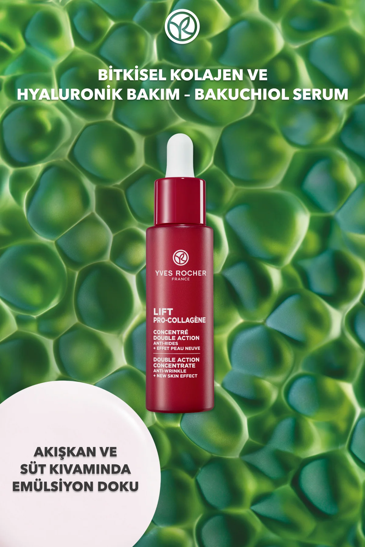 Bakuchiol (Bitkisel Retinol)Serum-Sıkılaştırıcı,Dolgunlaştırıcı B