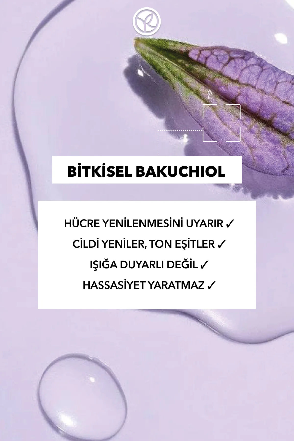 Bakuchiol (Bitkisel Retinol)Serum-Sıkılaştırıcı,Dolgunlaştırıcı B