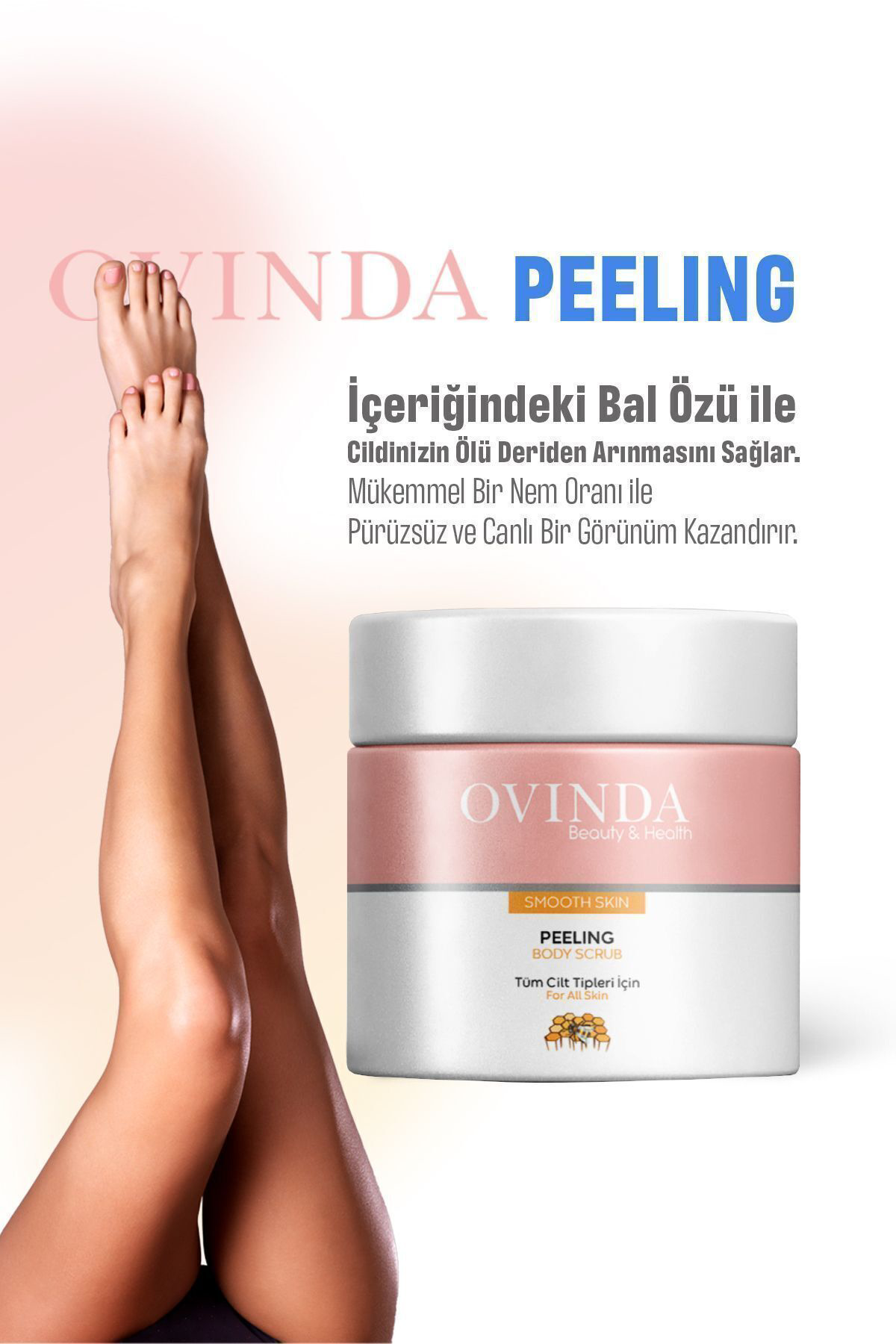 Ovinda Bal Özlü, Besleyici, Onarici, Arindirici, Yoğun Nemlendirici, Sel