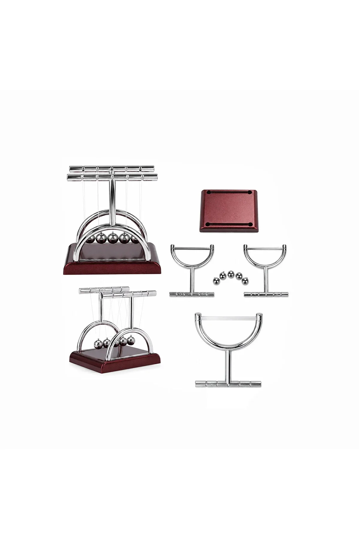 Balance Balls Küçük Newton - Metal Denge Topları Masa Üstü Balance Balls Küçük Newton - Metal Denge Topları Masa Üstü
