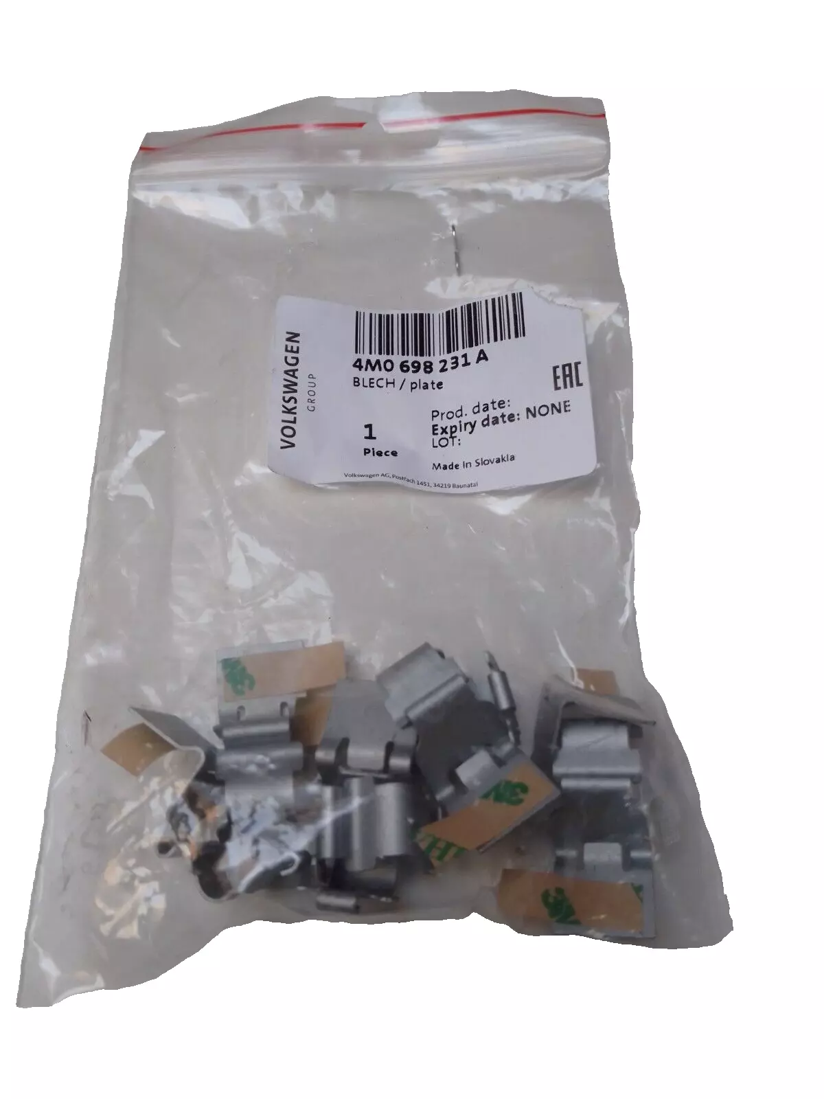 Balata Tutucu - Set (VW)(4M0698231A)