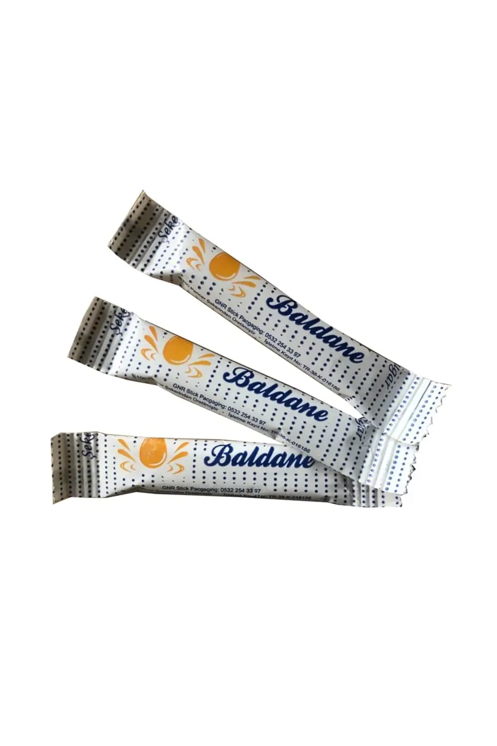 Baldane Baskılı 3gr Stick Şeker 2000'li Koli