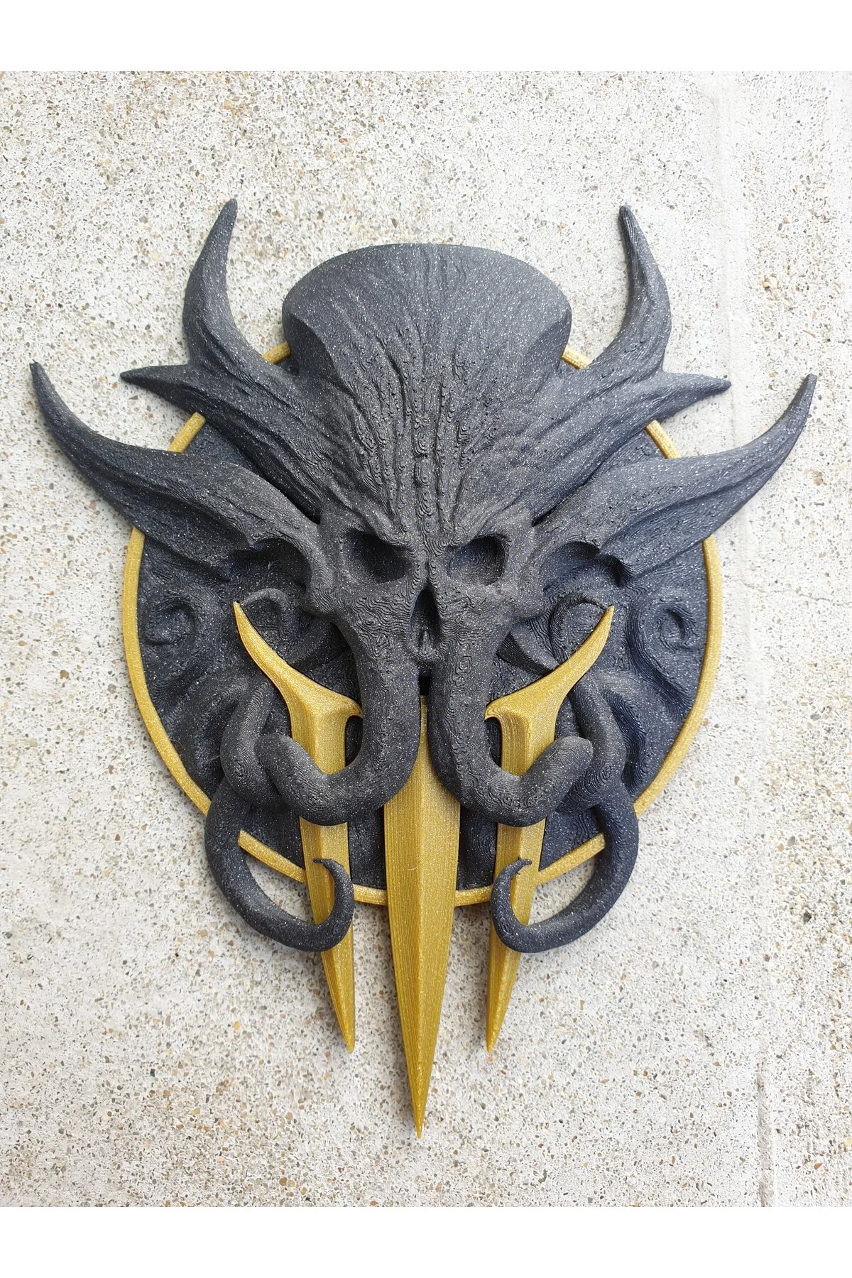 Baldur's Gate 3 Sembolü Duvar Dekoru Büyük Boy 25CM