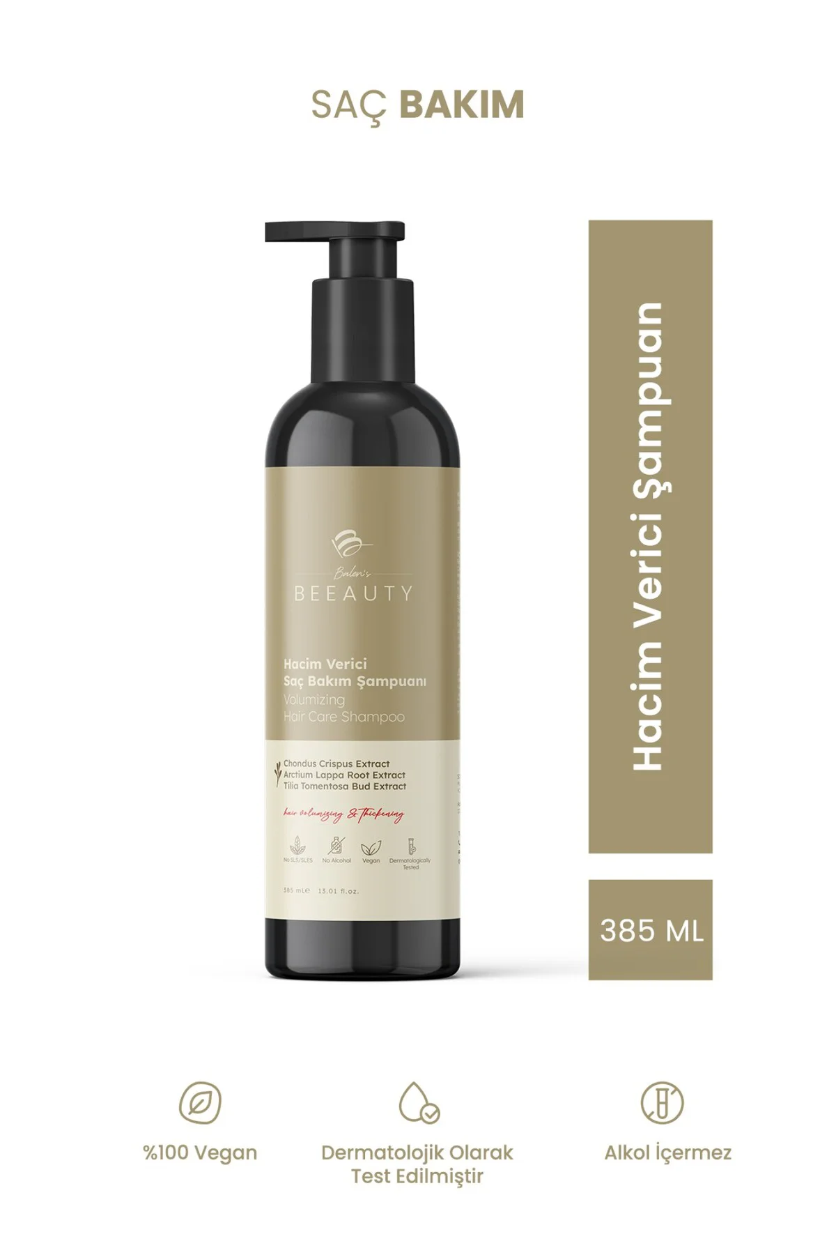 BALEN’S BEEAUTY HACİM VERİCİ SAÇ BAKIM ŞAMPUANI * 385 ML