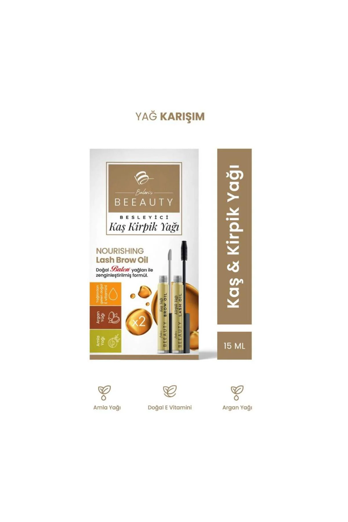Balen’s Beeauty Kaş Kirpik Yağı 15 Ml