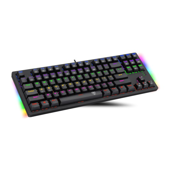 T-Dagger Bali, T-Tgk311, Usb Kablolu, Türkçe Q,  Rainbow Rgb, Mechanical,