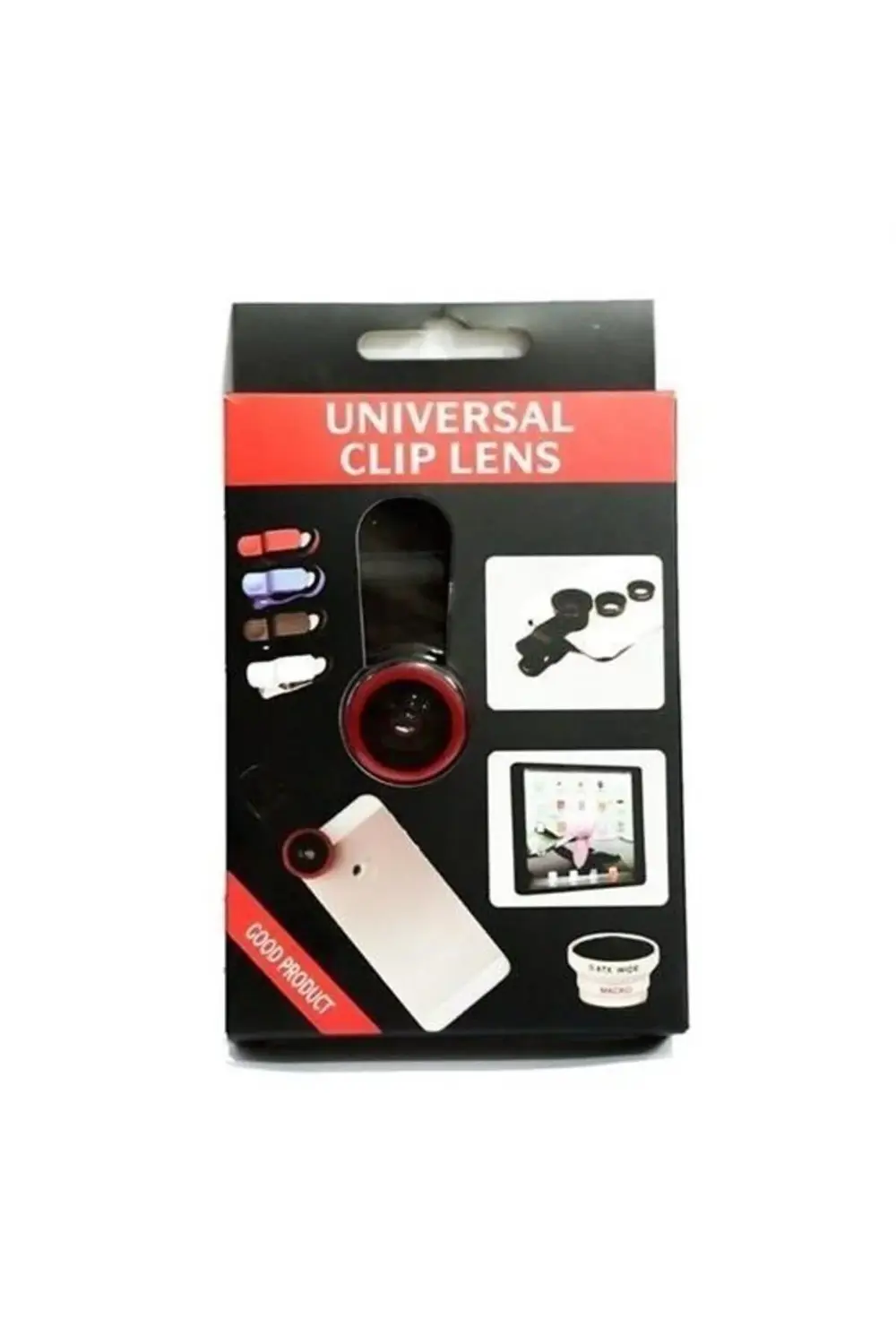 ® Balık Gözü Cep Telefonu Lensi (Tüm Modellere Uyumlu)