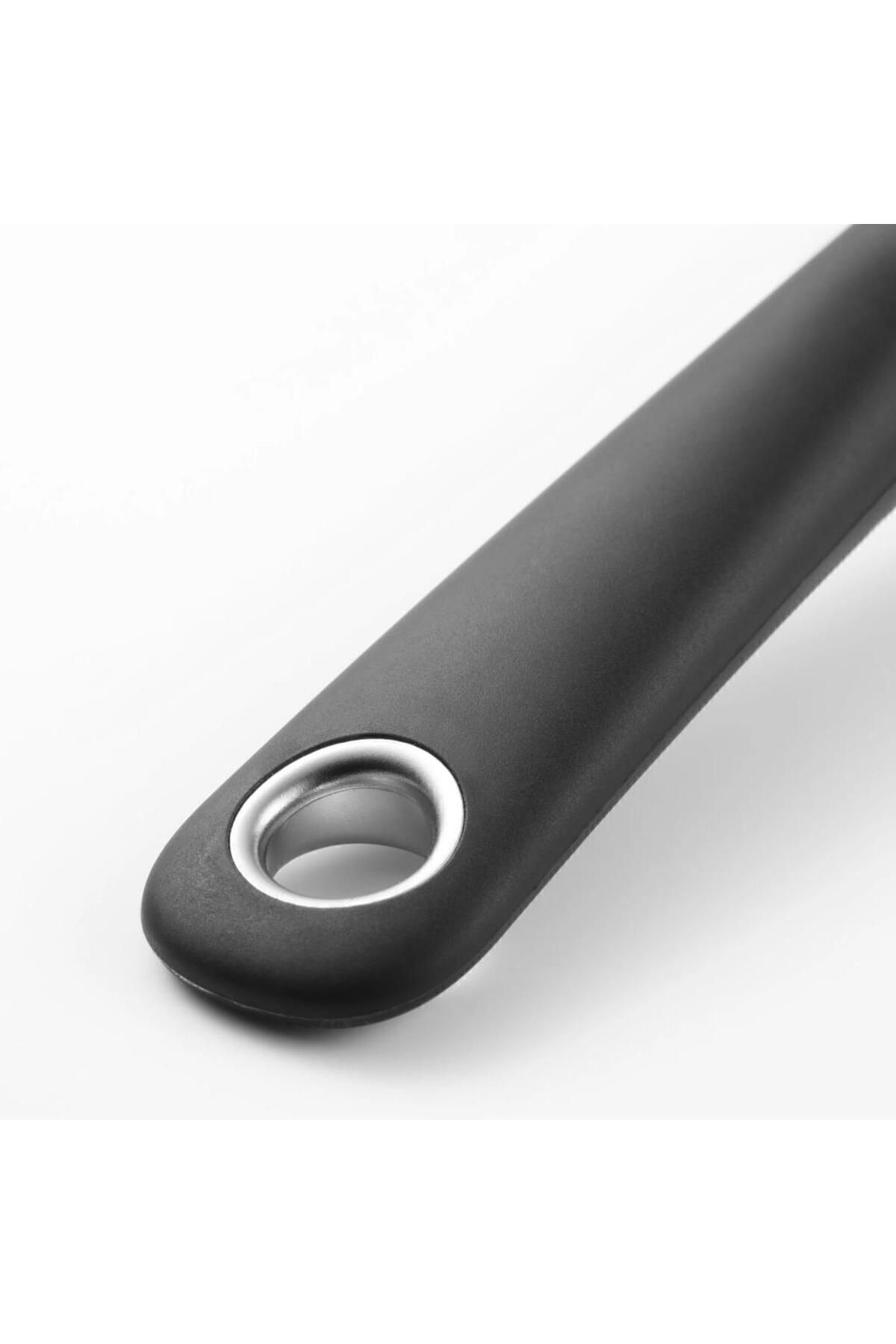 İkea Balik Krep Omlet Geniş Spatula Asilabilir Uzunluk: 32 Cm Siyah Re