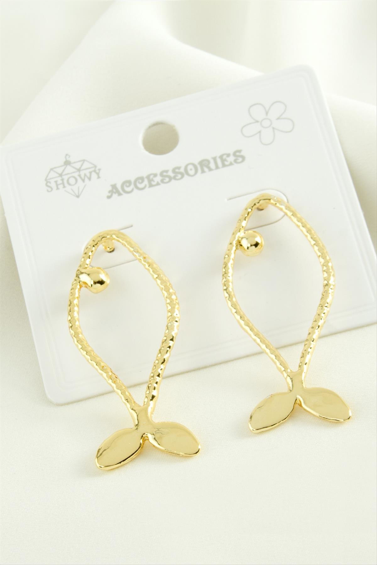 Balık Trend () Metal Küpe-Sarı Balık Trend () Metal Küpe-Sarı