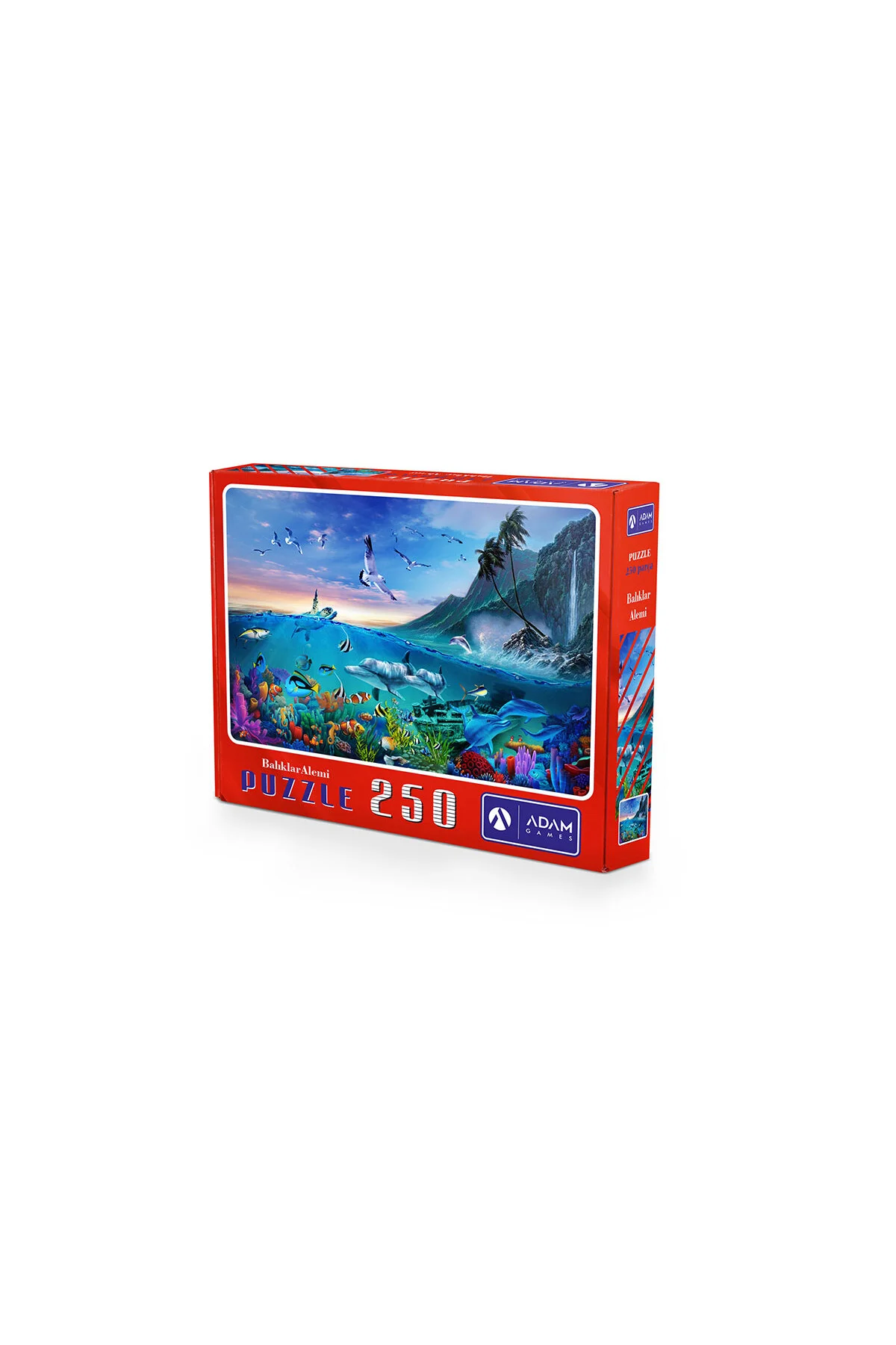 Balıklar Alemi 250 Parça Çocuk Puzzle