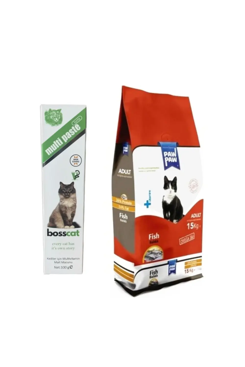 Balıklı Yetişkin Kedi Maması 15 Kg Vitaminli Malt
