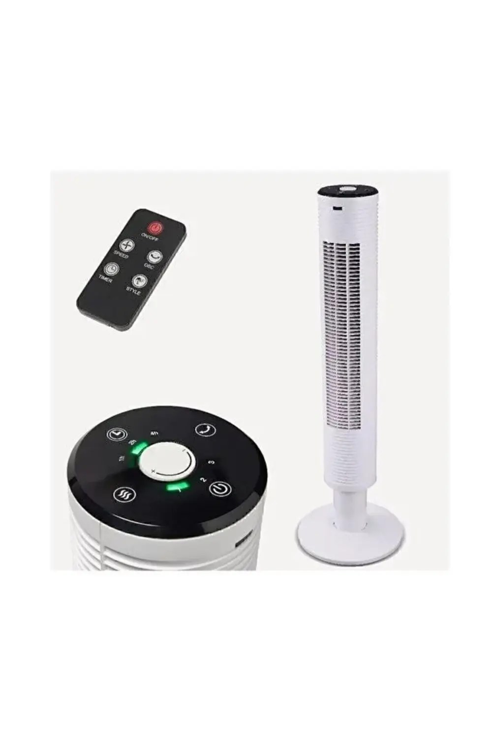 Balito Kule Tipi Kumandalı Vantilatör Beyaz 45w Soğutucu