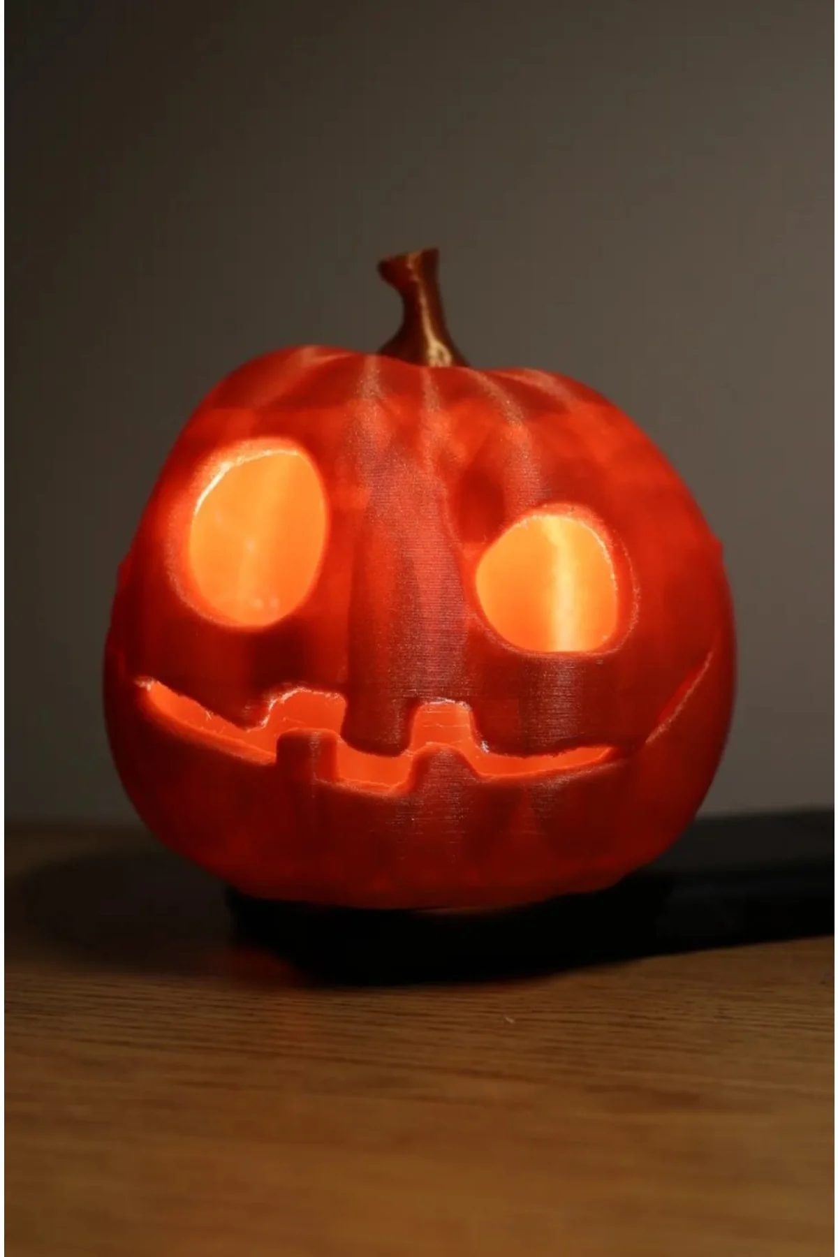 Balkabağı Halloween Pumpkin Mumluk Büyük Boy