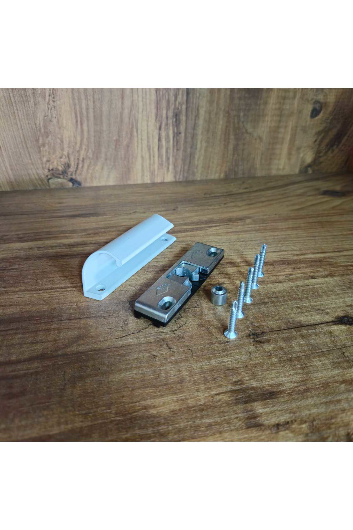 BALKON KAPI TUTUCU PVC ÇITÇIT 13 mm VE C KOL BEYAZ