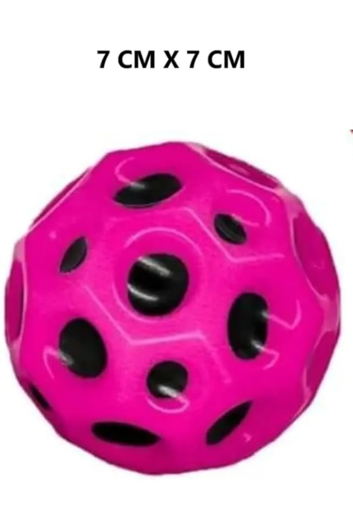 BALL (YÜKSEĞE ZIPLAYAN TOP) - 7 CM - SÜPER EĞLENCELİ UZAY TOPU - 