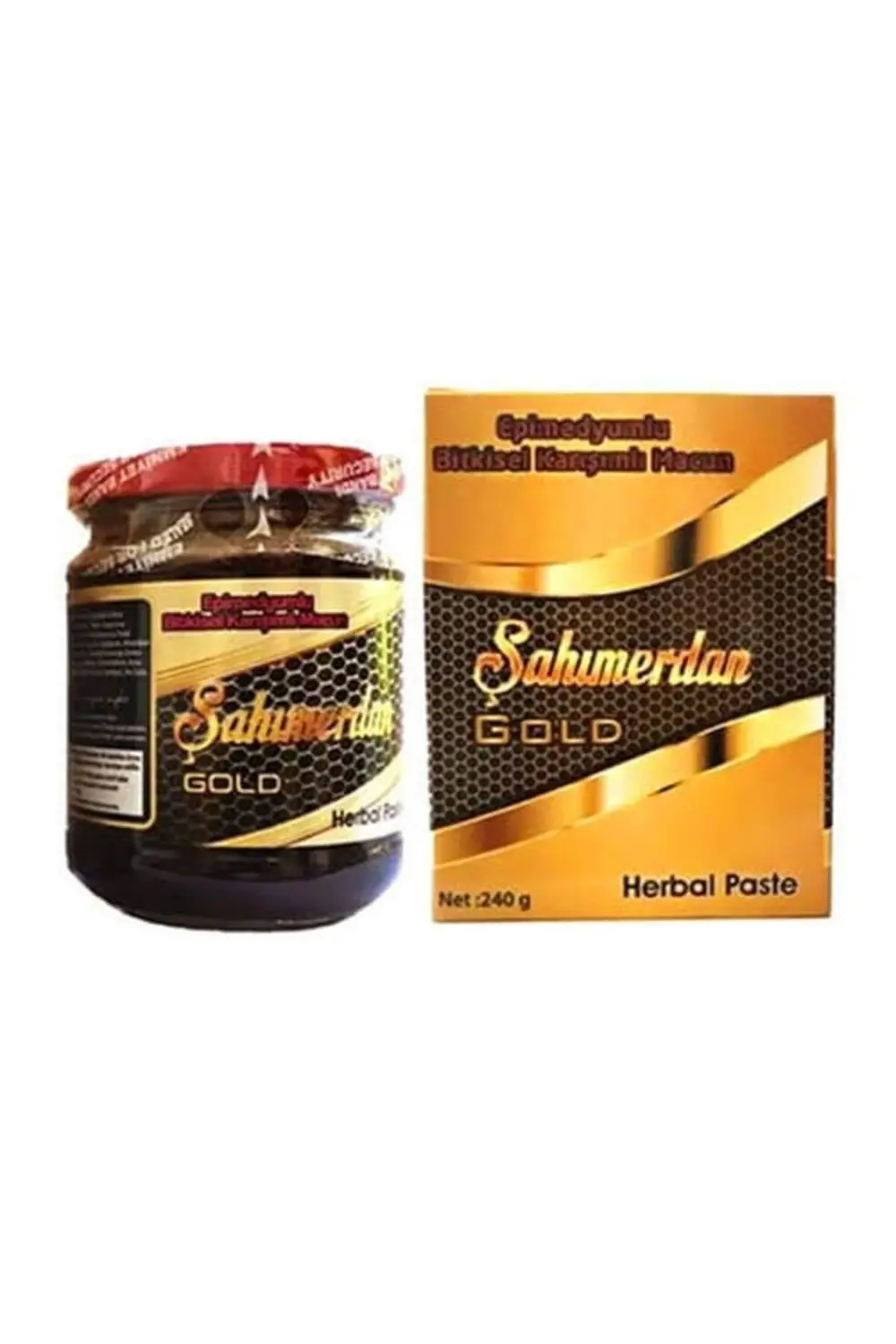 Ballı Bitkisel Macun Şahımerdan Gold 240 Gr. X 4 Adet