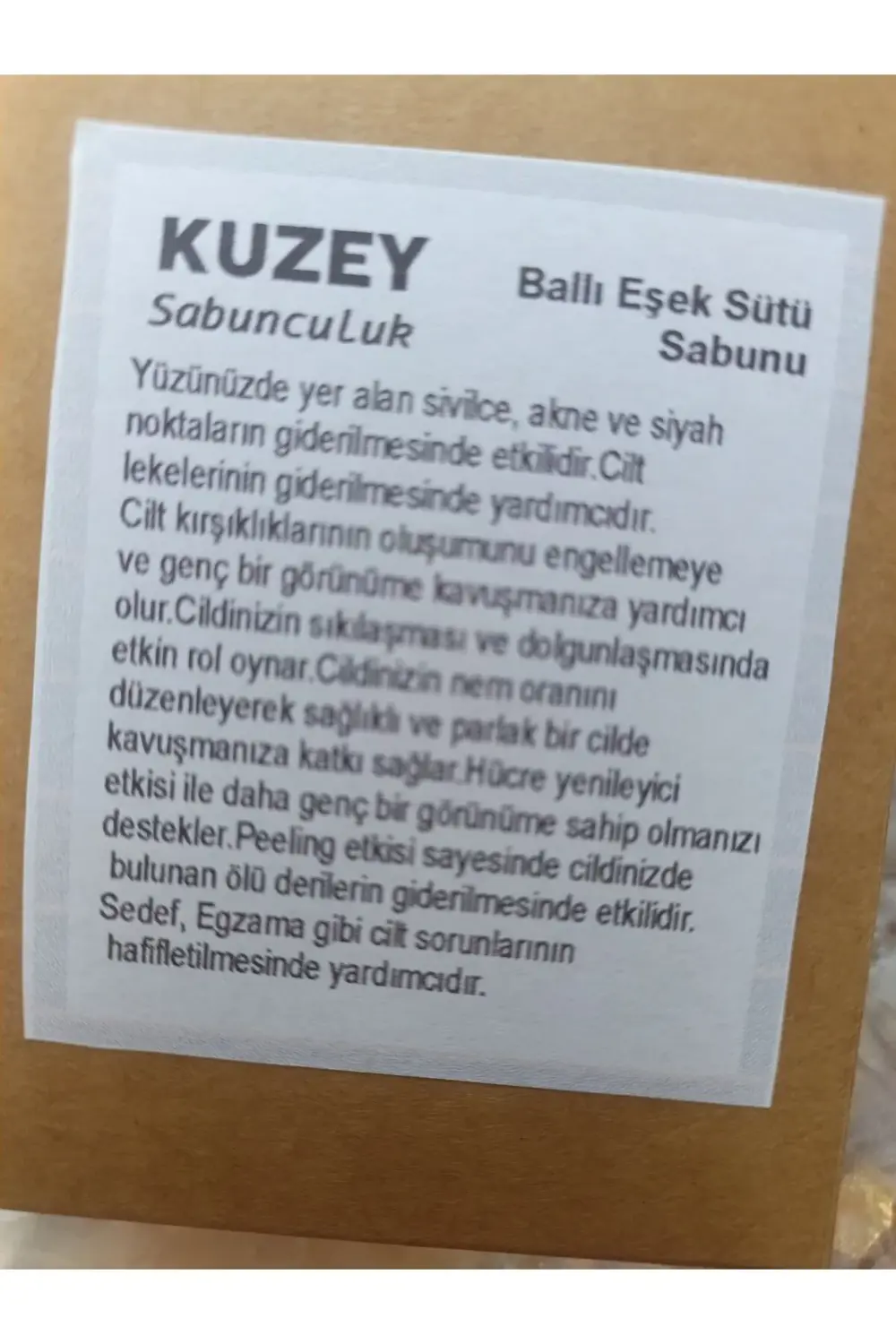 Ballı eşek Sütü sabunu