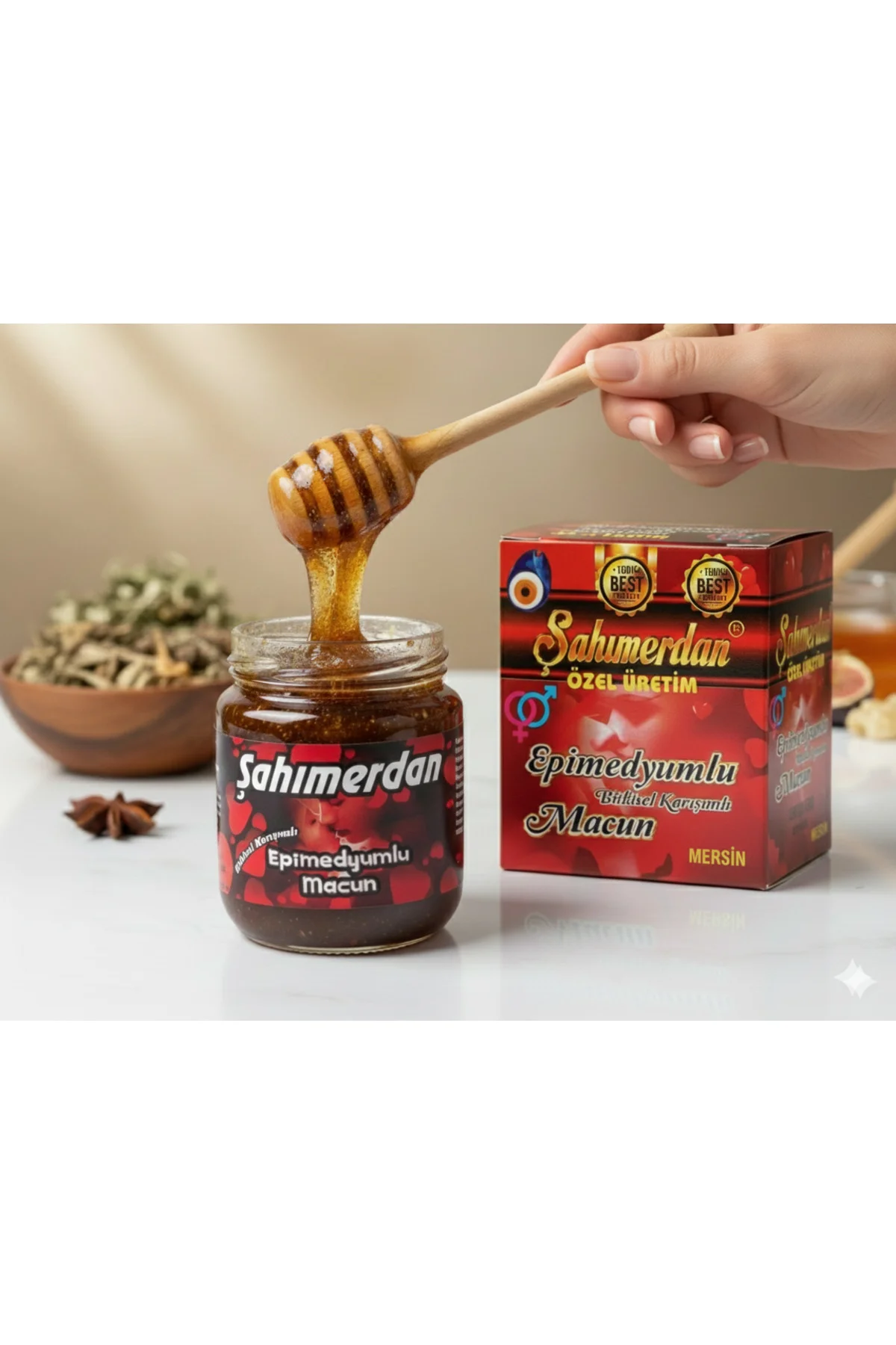 Ballı Ginsengli Kuvveti mesir Atom macun 240gr Fiyatı, Yorumları ve Özellikleri