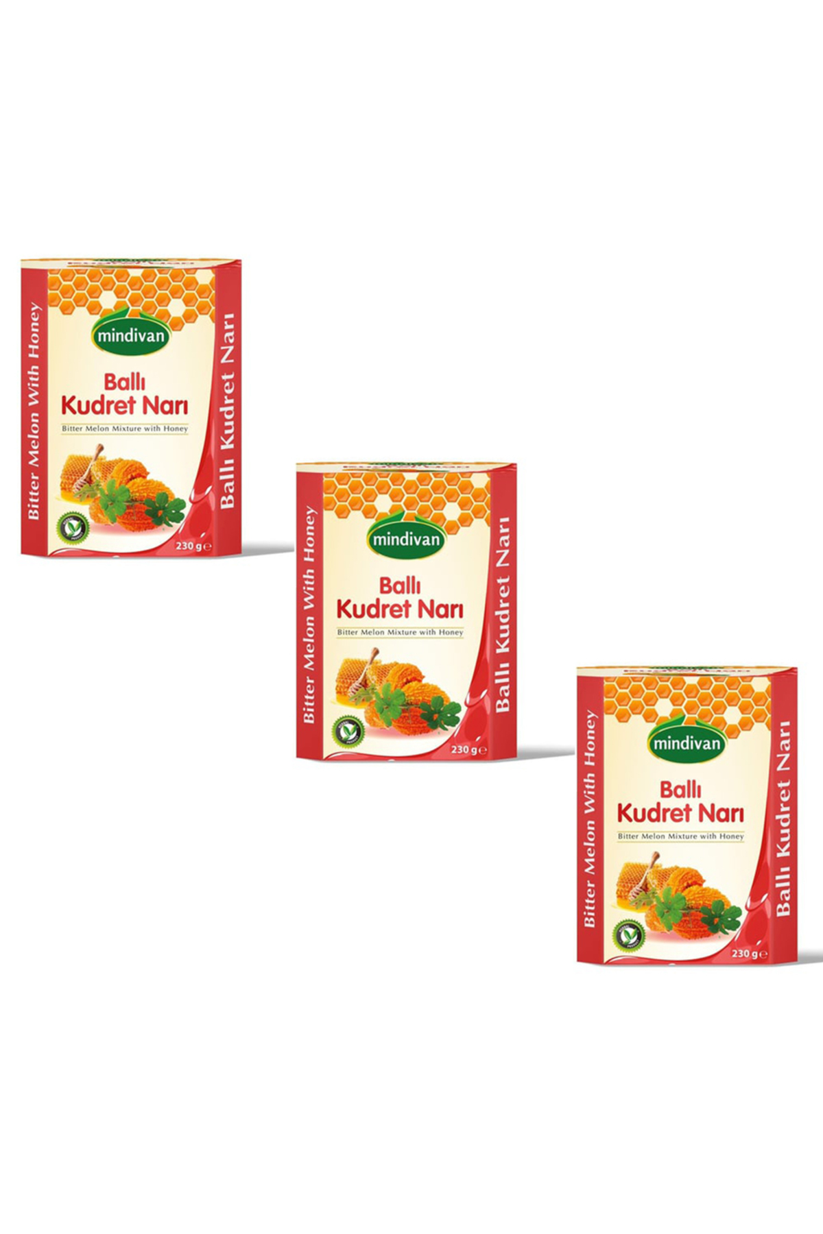 Ballı Kudret Narı Macunu 230 G x3 ADET