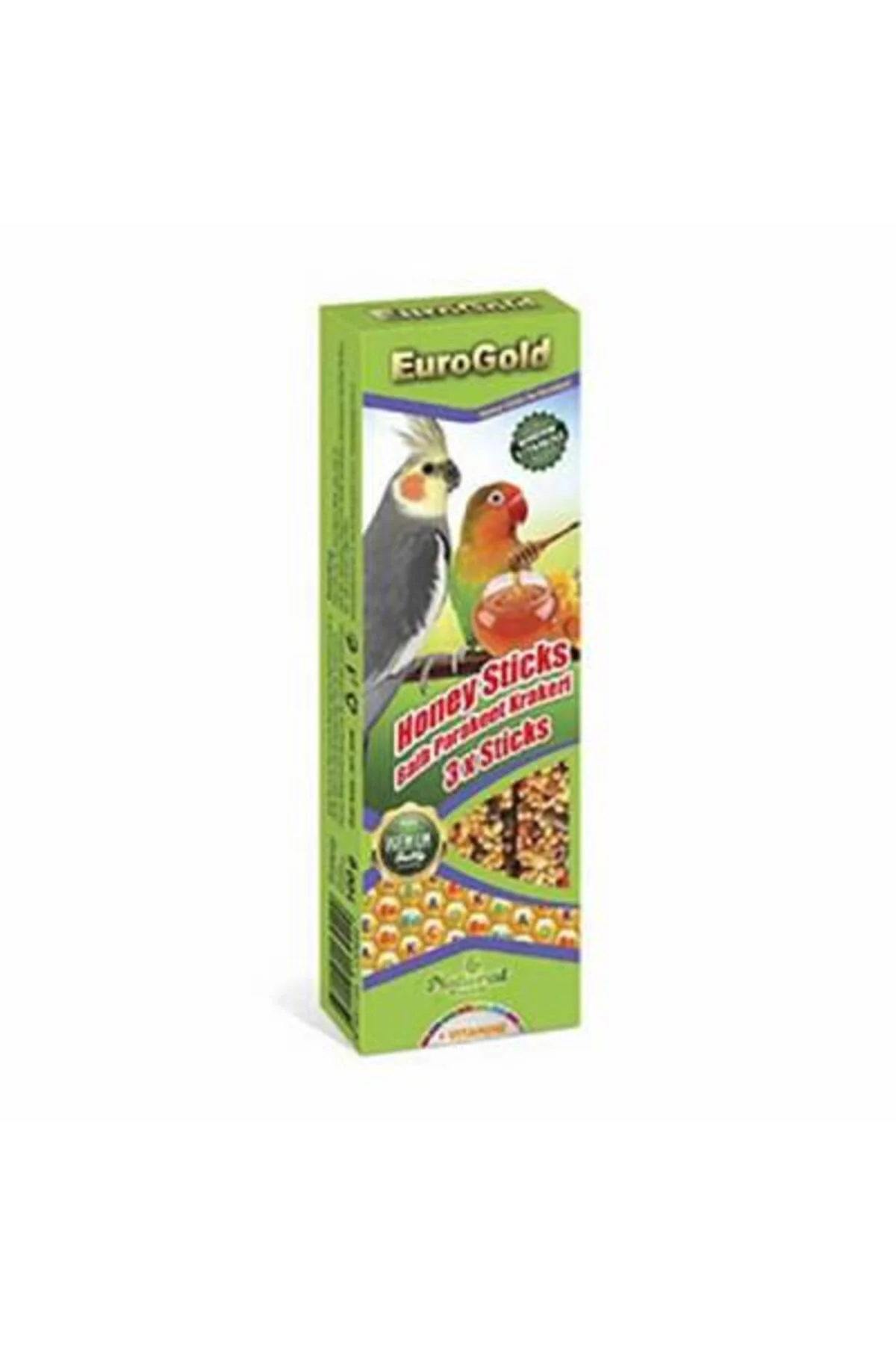 Ballı Paraket Krakeri Üçlü 100 Gr