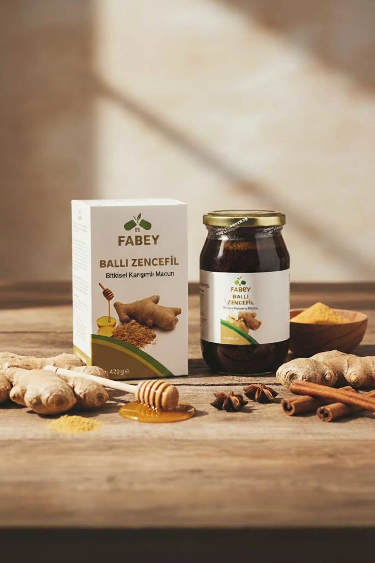Ballı Zencefil Bitkisel Karışımlı Macun 420gr X 2 Adet