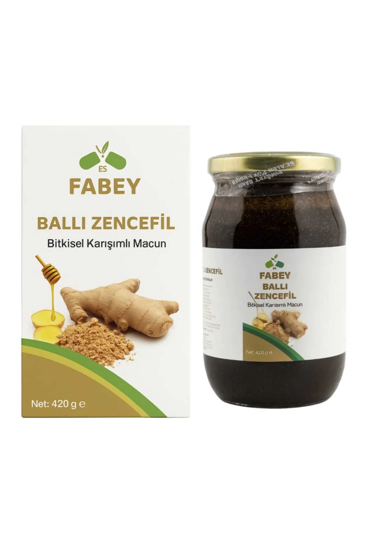 Ballı Zencefilli Bitkisel Karışımlı Macun 420gr