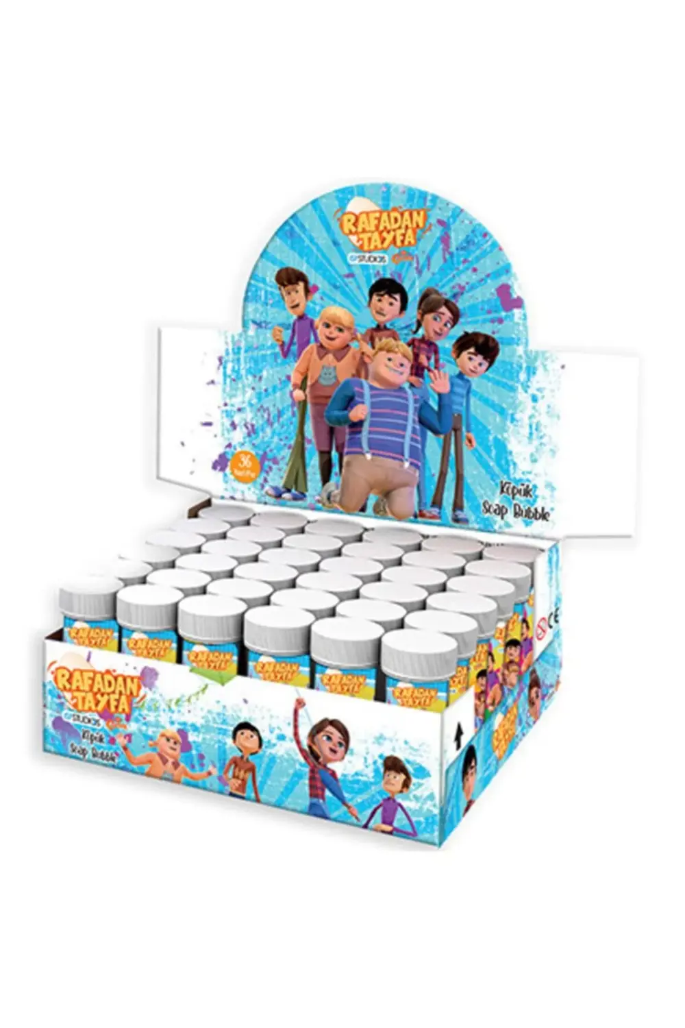 Balon Köpük Lisanslı Rafadan Tayfa Pakette 36 Adet