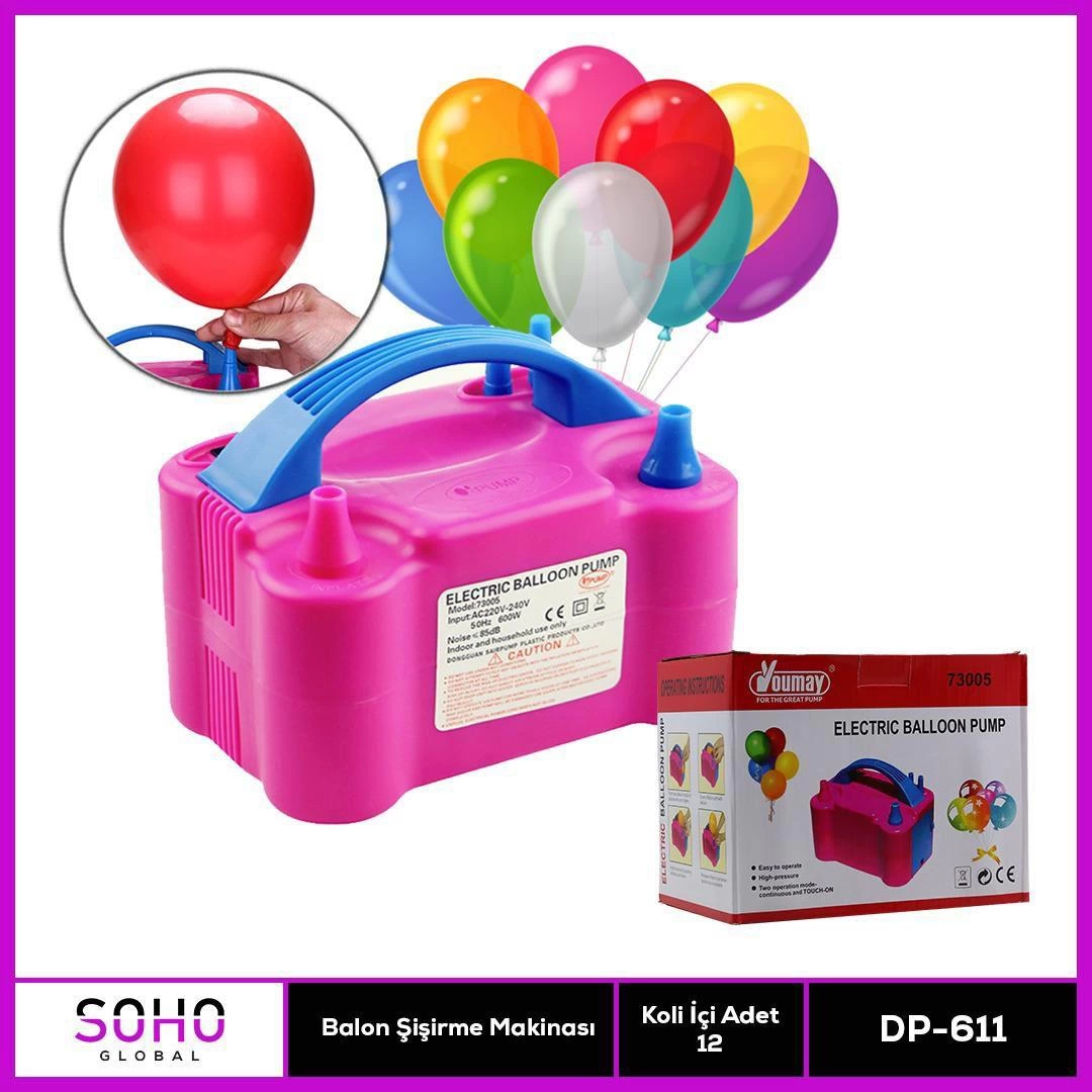 Balon Şişirme Makinesi