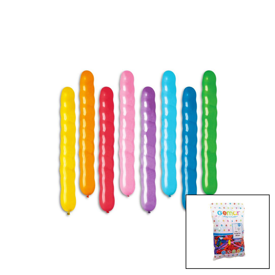 BALON UZUN BURGULU 31 İNÇ - H.80CM - 100PCS ( PAKET İÇİNDE 100 AD