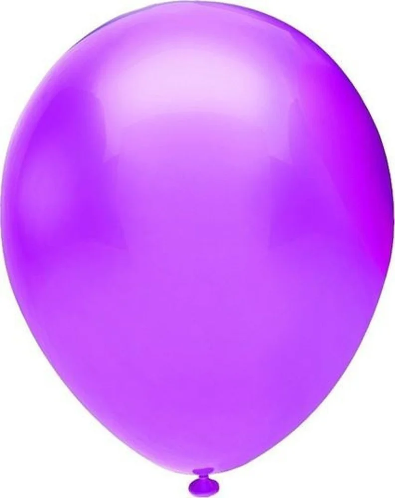 Balonevi 12" Baskı Balonu Neon Açık Violet 100 Lü