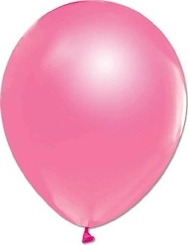 Balonevi 12" Baskı Balonu Neon Pembe 100 Lü