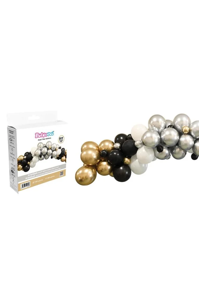 Balonevi Premium Asorti Balon Dekorasyon Seti 70 Li