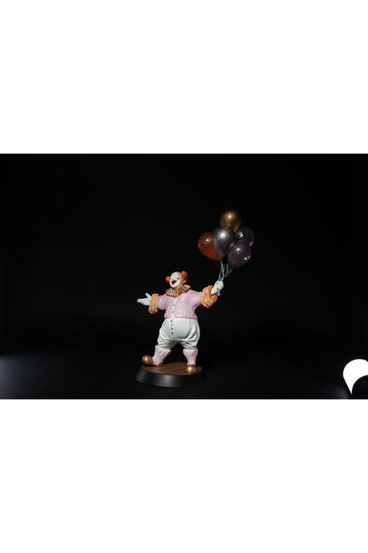 Balonlu Palyaço Boyalı Figür 15 CM