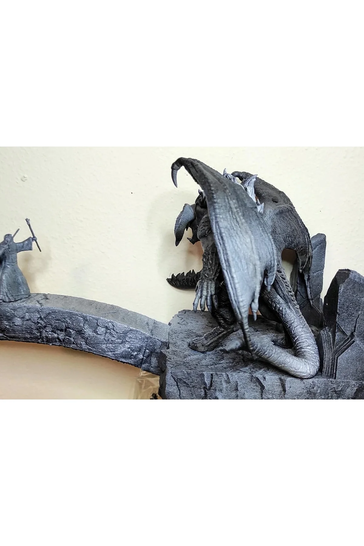 Balrog Ve Gandalf Savaşıyor Figür 20 Cm Yüzüklerin Efendisi Lotr (büyük Boy)