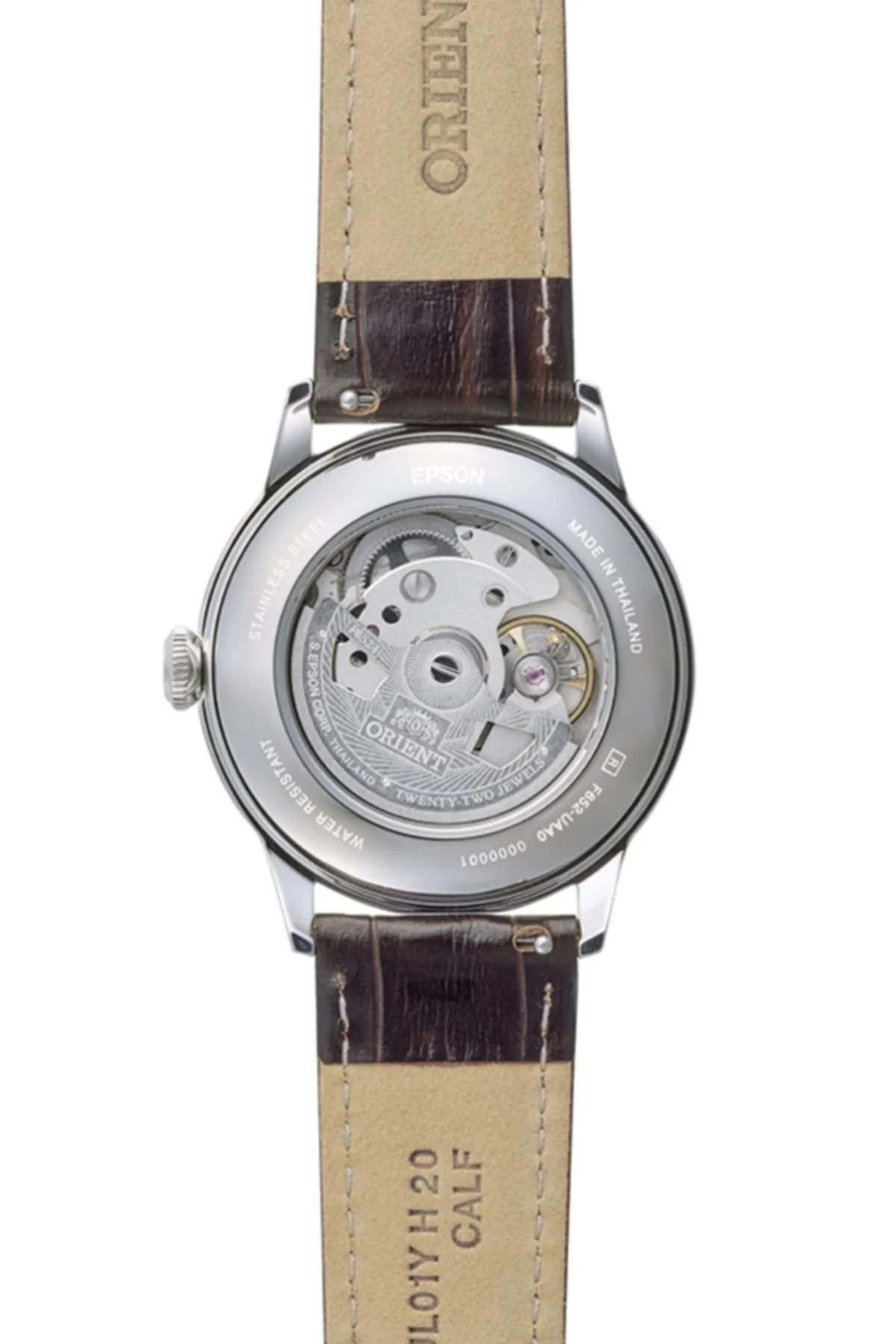 Bambino RA-BB0004Y30B Kurmalı Otomatik Deri Kahverengi 39 mm Erkek Kol Saati